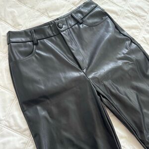 Vegan leather pants